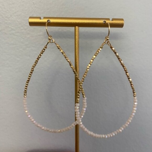 Boho Waterdrop Shaped Earrings - Picture 2 of 3